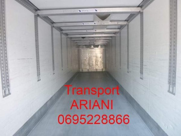 Tirane, - Transport  nderkombetar frigoriferik dhe me mushama