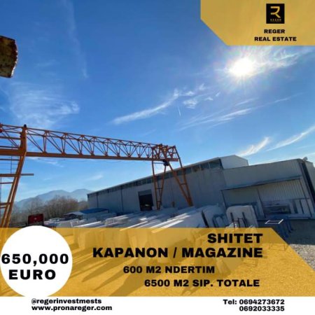 Tirane, shitet magazine 600 m² 650.000 Euro (Tapize)