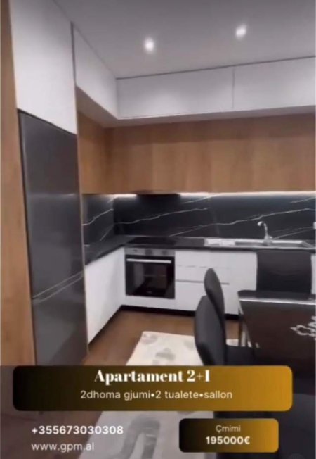 Tirane, shitet apartament 2+1 Kati 5, 117 m² 195.000 Euro tek Oasis Rezidenc ne Unaze
