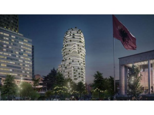 Tirane, shitet apartament 1+1+A+BLK Kati 8, 6.429 m²  (QENDER)