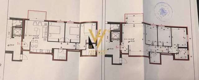 Tirane, shitet apartament 3+1+A+BLK Kati 6, 128 m² 270.000 Euro (deliorgji)