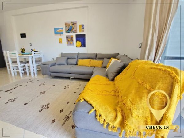 Durres, jepet me qera apartament ne plazh 1+1+A+BLK Kati 4, 50 m² 50 Euro (Shkembi i Kavajes)