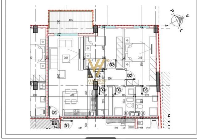 Tirane, shitet apartament 2+1+A+BLK Kati 4, 127 m² 140.000 Euro (laprake)