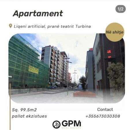 Tirane, shitet apartament 3+1 Kati 3, 99.5 m² 165.000 Euro tek Liqeni  prane  Turbines