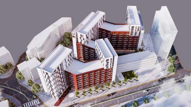 Tirane, shitet apartament 2+1+BLK Kati 9, 84 m² 109.000 Euro (Farmacia 10)