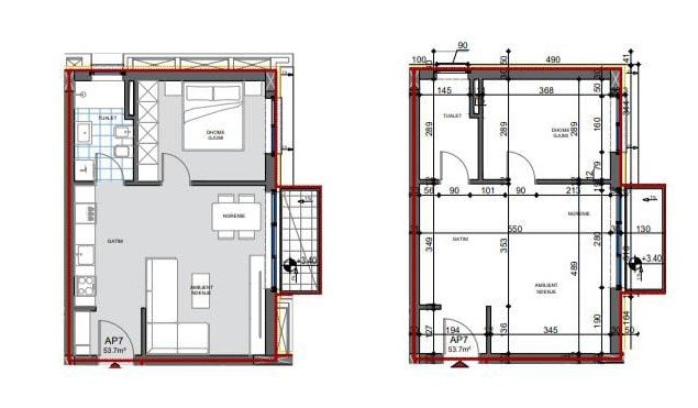 Tirane, shitet apartament 1+1+BLK Kati 2, 60 m² 99.330 Euro (pranë Liqenit të Thatë)