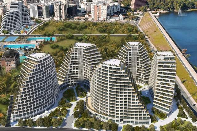 Tirane, shes apartament 3+1+BLK Kati 4, 162 m² 264.000 Euro (Liqeni Artificial)