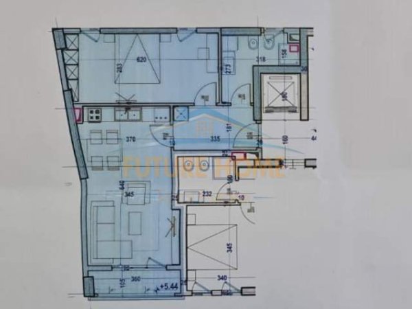 Tirane, shes apartament 1+1+BLK Kati 5, 80 m² 104.000 Euro (Qemal Stafa)