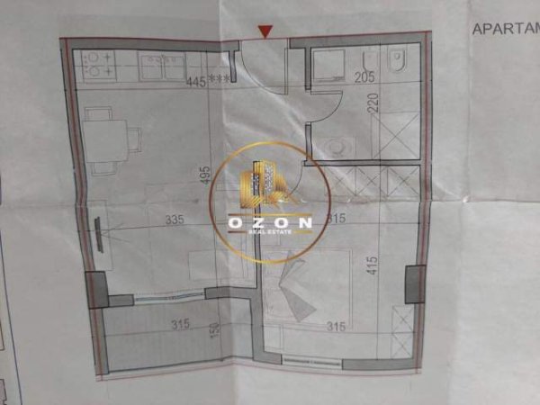 Tirane, shitet apartament 1+1+A+BLK Kati 2, 56 m² 42.500 Euro (QTU, UNIVERS CITY)