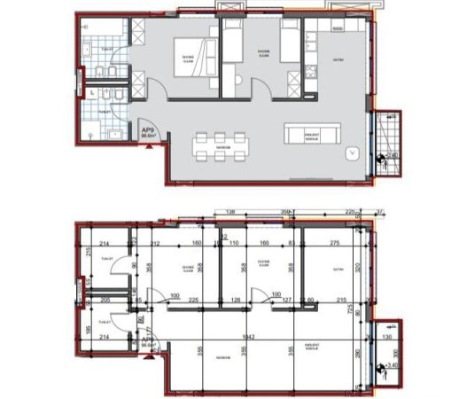 Tirane, shitet apartament 2+1+BLK Kati 2, 108 m² 178.695 Euro (Liqeni i Thatë)