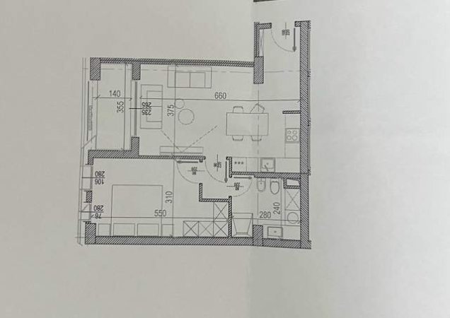 Shqiperi, shitet apartament 1+1 Kati 9, 85 m² 113.900 Euro (Rruga Javer Malo)