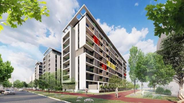 Tirane, shitet apartament 2+1+BLK Kati 7, 90 m² 66.000 Euro (Univers city)