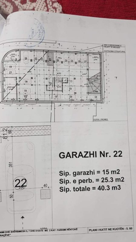 Tirane, shitet garazh 50.000 Euro (Pazari i ri)