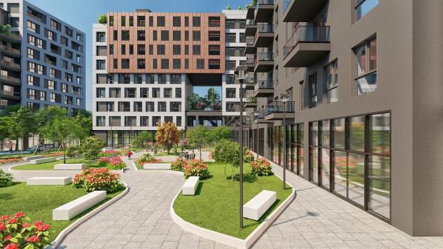 Tirane, shitet apartament 1+1+BLK Kati 7, 64 m² 109990 Euro (Bulevardi i ri Kompleksi Novus)