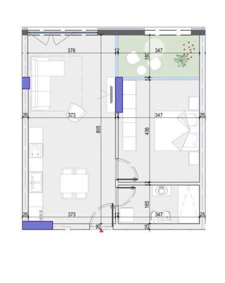 Tirane, shitet apartament 1+1 Kati 4, 80 m² 144.000 Euro (Komuna e Parisit)