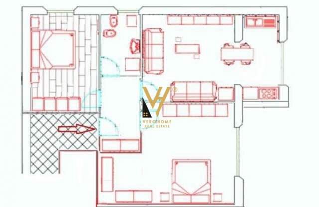 Tirane, jepet me qera apartament 2+1+BLK Kati 5, 65 m² 500 Euro (TEK RRUGA “MIHAL CAKO”, MBRAPA AMB GJERMANE)