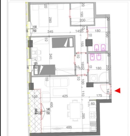 Tirane, shitet apartament 2+1 Kati 6, 93 m² 116.000 Euro (Don Bosko)