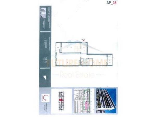 Tirane, shitet apartament Kati 7, 95 m² 75500Euro (Kompleksi Univers City)