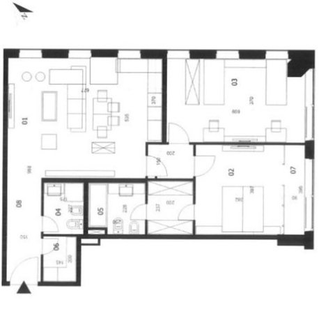 Tirane, shes apartament 2+1 149 m² 524.580 Euro (Downtown One)