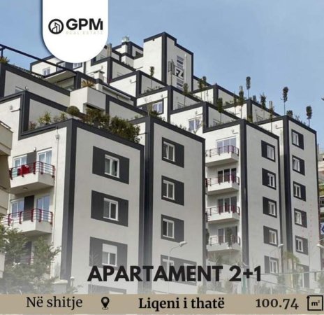 Tirane, shitet apartament 2+1 Kati 4, 100.74 m² 161.600