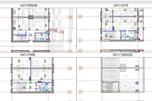 Tirane, shes Vile 3+1+A+BLK Kati 0, 169 m² 440.000 Euro (Swan Lake Residence)