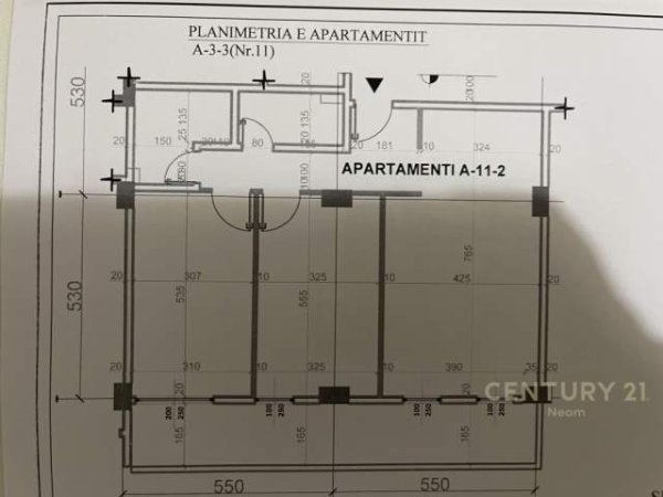 Tirane, shitet apartament 2+1+BLK Kati 5, 120 m² 115.000 Euro (Yzberish)