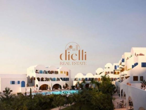 Dhermi, shitet apartament 2+1 Kati 3, 158 m²  (Santorini Residence- Dhermi)