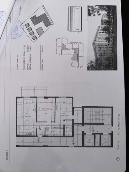 Tirane, shes apartament 2+1+A+BLK Kati 3, 128 m² 175.000 Euro (Sauk i Vjeter)