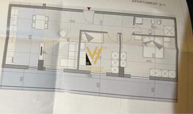 Tirane, shitet apartament 2+1 Kati 8, 115 m² 98.090 Euro (KASHAR)