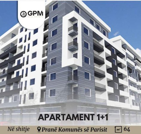 Tirane, shitet apartament 1+1 Kati 4, 64 m² 2.350 Euro/m2 tek Komuna e Parisit