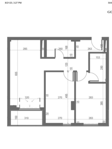 Tirane, shitet apartament 2+1 Kati 3, 92 m² 64.400 Euro (Univers City)