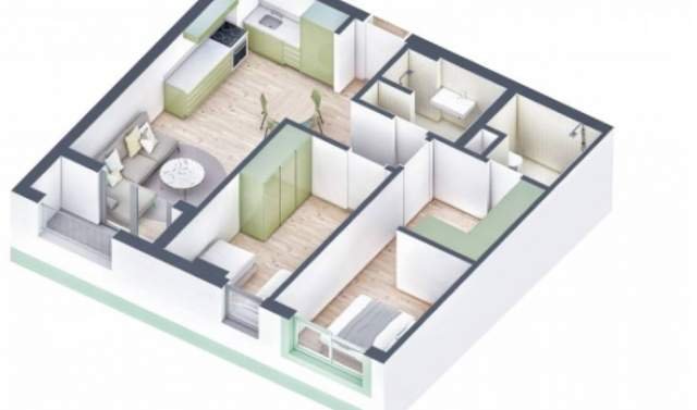 Tirane, shes apartament 3+1+BLK Kati 0, 93 m² 152.000 Euro (Komuna e Parisit)