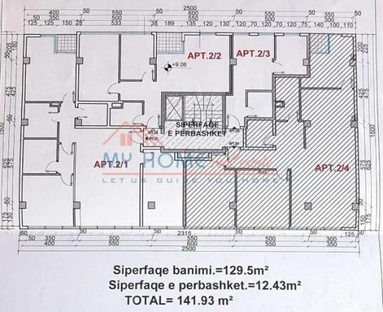 Tirane, jepet me qera zyre Kati 2, 143 m² 900 Euro (Pazari i Ri)
