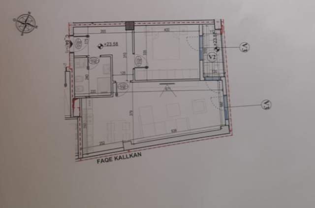 Tirane, shitet apartament 1+1 Kati 7, 81 m² 101.200 Euro (Bulevardi i Ri)