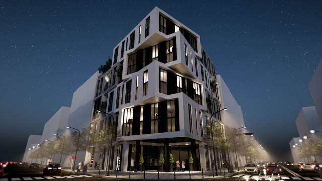 Tirane, shitet apartament 1+1 Kati 7, 73 m² 110.110 Euro (Unaza e Re, Bulevardi Migjeni)