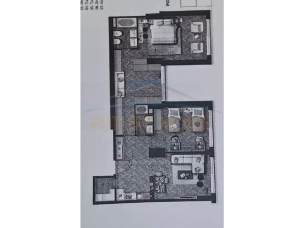 Tirane, shitet apartament 2+1 Kati 21, 165 m² 629.394 Euro (Rruga e Elbasanit)