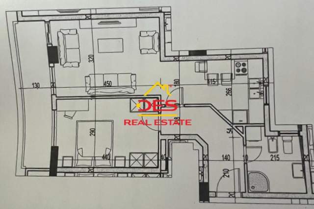 Tirane, shitet apartament 1+1+BLK Kati 3, 73 m² 76.000 Euro (pallatet cabej)