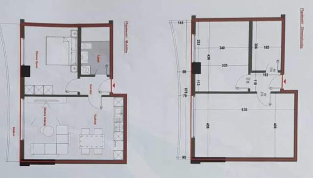 Shengjin, shes apartament 1+1+BLK Kati 3, 75 m² 83.000 Euro (Shengjin)