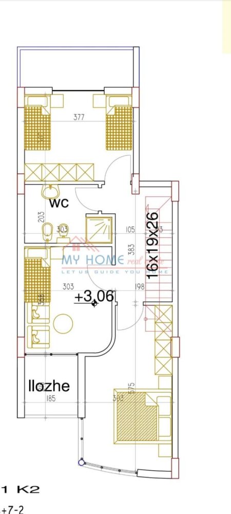 Tirane, shitet apartament duplex 3+1+BLK Kati 3, 160 m² 240.000 Euro (Rezidenca Kodra e Diellit 1)