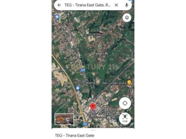 Tirane, shes toke 14.250 m² 2.280.000 Euro (Farke, Qendra Tregtare TEG)