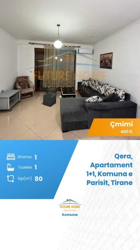 Tirane, jepet me qera apartament Kati 4, 80 m² 400 Euro (kodra e diellit)