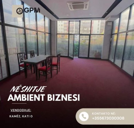 Tirane,Okazion.. shitet ambjent biznesi Kati 0, 60 m² 95.000 Euro ne Kamez