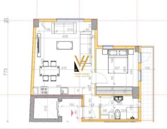 Tirane, shitet apartament 1+1+BLK Kati 6, 69 m² 130.000 Euro (RRUGA E ELBASANIT)