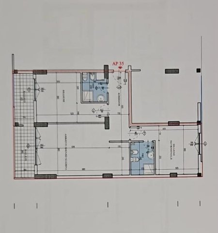 Tirane, jepet me qera zyre Kati 6, 88 m² 500 Euro (Don Bosko)