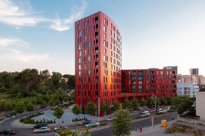 Tirane, shitet apartament 3+1 Kati 3, 154 m² 3.700 Euro/m2 tek Park Gate Residence