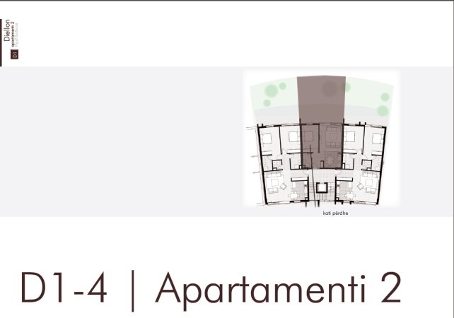 Shitet Apartament Modern 1+1 me 1 Post Parkimi, Rezidenca Diellon, Tiranë