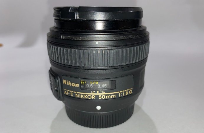 Lente Nikkor 50 mm 1.8G per Nikon