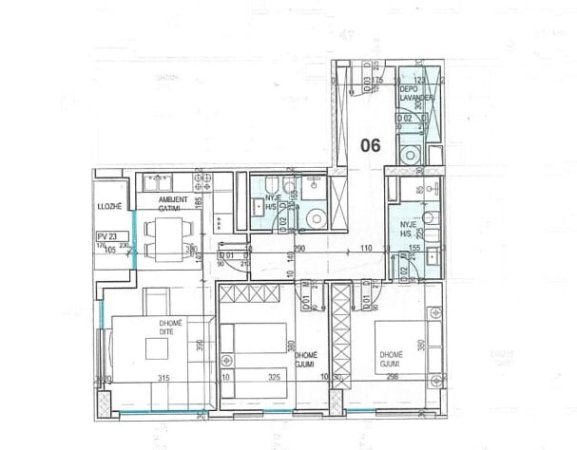 Shitet Apartament 2+1 Kompleksi Asl 2