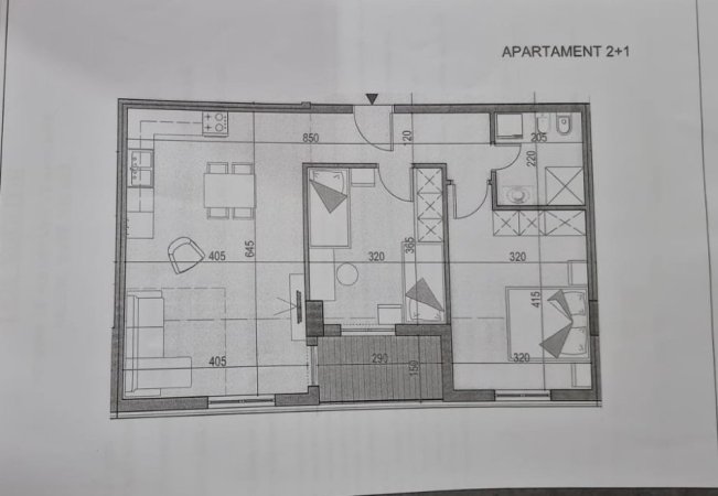 Shitet, Apartament 2+1+Post Parkimi, Kompleksi "Univers City"| OPP38751