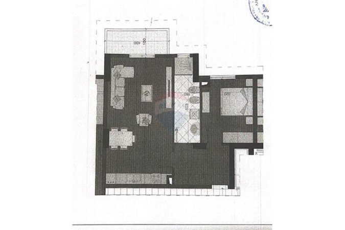 Apartament 1+1 me qira ne Astir, Bosh, 300euro